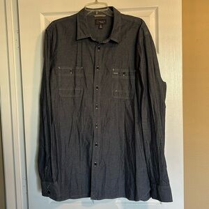 Wallin & Bros. men’s blue long sleeve button down shirt size XXL Tall